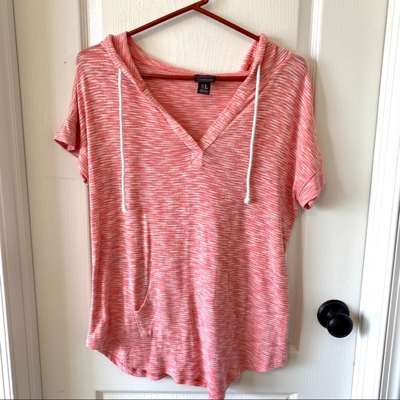 OH BABY by MOTHERHOOD Hooded Short Sleeved Top—Sm - Picture 4 of 8